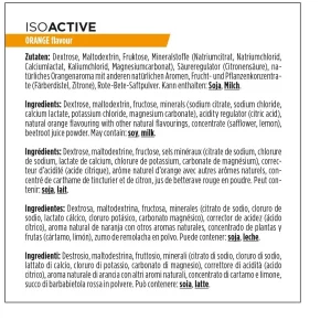 PowerBar Bote IsoActive Naranja 1.320gr