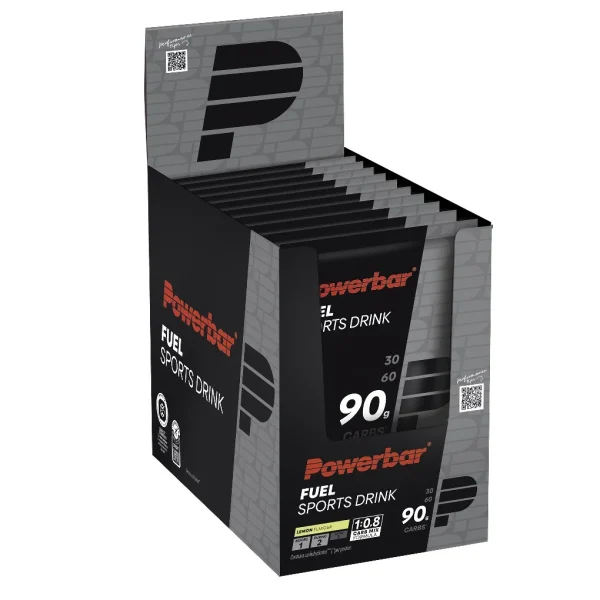 Sobres PowerBar Fuel 90 Black Line Limón 10 unidades