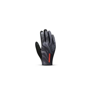 Guantes Roeckl Mottolino Largo Negro Ahumado