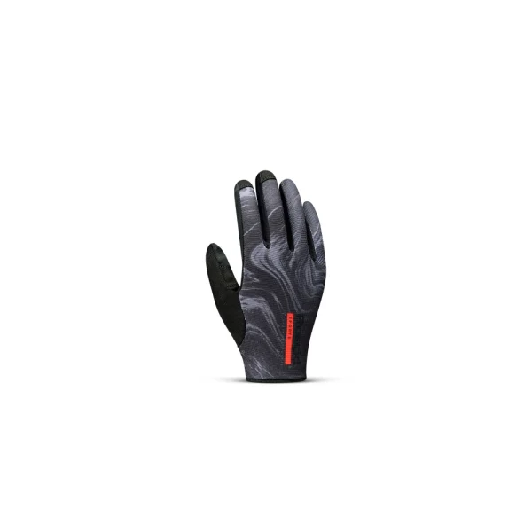 Guantes Roeckl Mottolino Largo Negro Ahumado