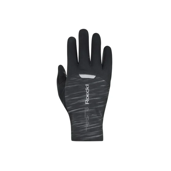 Guantes Roeckl Rimbach 2 Windproof Negro-Gris Oscuro