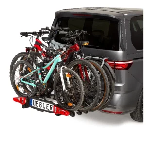 Portabicicletas Plegable Uebler i41 S con control de distancia para 4 Bicicletas 90º