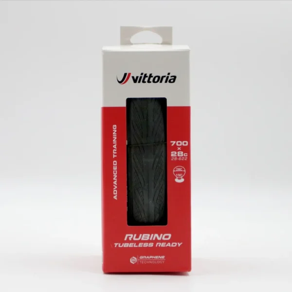 Cubierta carretera Rubino V 700x28c TLR Plegable Hookless Negro G2.0