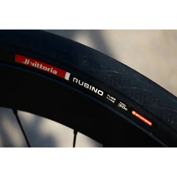 Cubierta Carretera Vittoria Rubino V 700x30c TLR Plegable Hookless Negro G2.0 Novedad