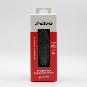 Cubierta Carretera Vittoria  Rubino V 700x32c TLR Plegable Hookless Negro G2.0