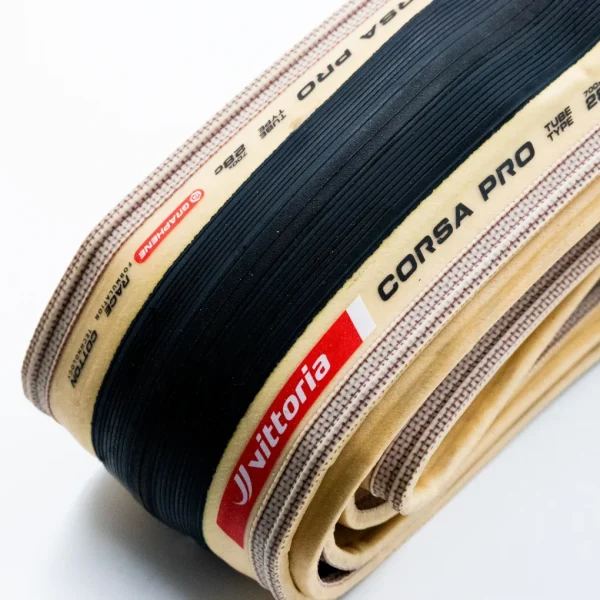 Cubierta Carretera Corsa Pro 700x26 Tube Type tan-blk G2.0