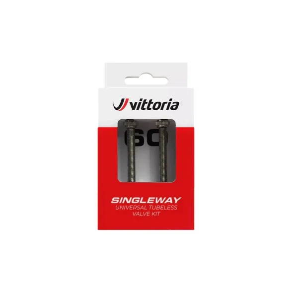 Válvula Singleway tubeless brass 40mm 2pcs
