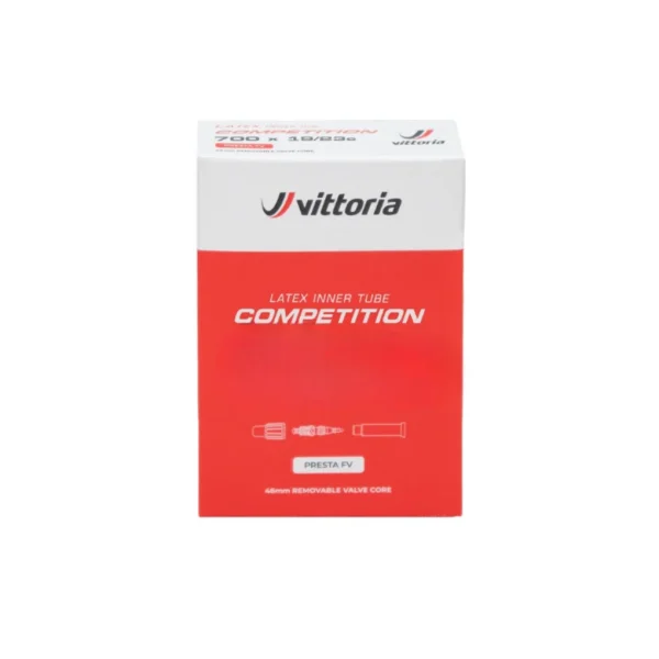 Cámaras carretera Vittoria Competition Latex 700x25 28c FV Presta RVC 48mm