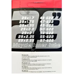 Cámaras MTB Vittoria Competition Latex 29x1.70/2.3 presta RVC 48mm
