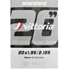 Cámaras MTB Vittoria Standard 20x1.95/2.125 AV Schrader 48mm