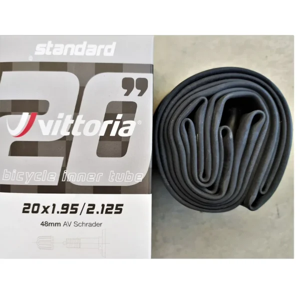 Cámaras MTB Vittoria Standard 20x1.95/2.125 AV Schrader 48mm