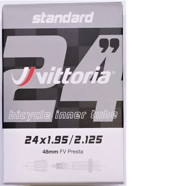 Cámaras MTB Vittoria Standard 24x1.95/2.125  FV presta 48mm