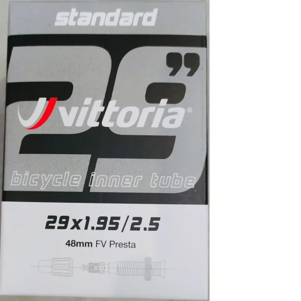 Cámaras MTB Vittoria Standard 29x1.95/2.5 FV Presta 48mm