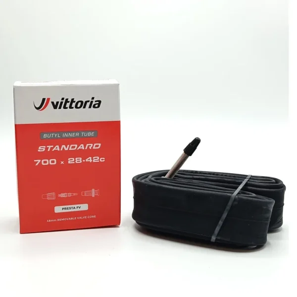 Cámaras Carretera Vittoria Standard 700x28/42c FV presta RVC 48mm