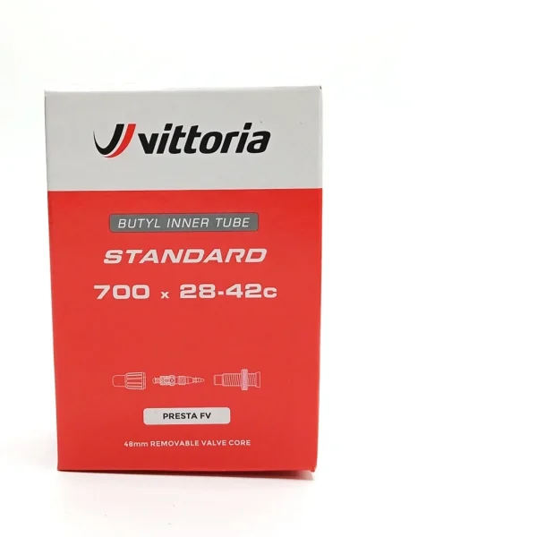 Cámaras Carretera Vittoria Standard 700x28/42c FV presta RVC 48mm