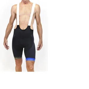 Culote con Tirantes Team Edition CORRATEC Negro-Azul-Dorado
