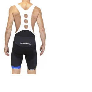 Culote con Tirantes Team Edition CORRATEC Negro-Azul-Dorado