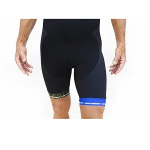 Culote con Tirantes Team Edition CORRATEC Negro-Azul-Dorado