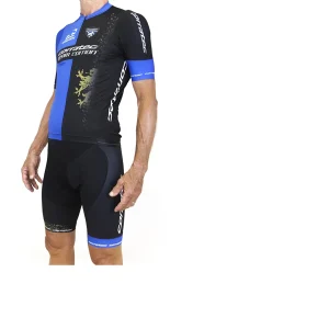 Maillot m/c Team Edition CORRATEC Negro-Azul-Dorado