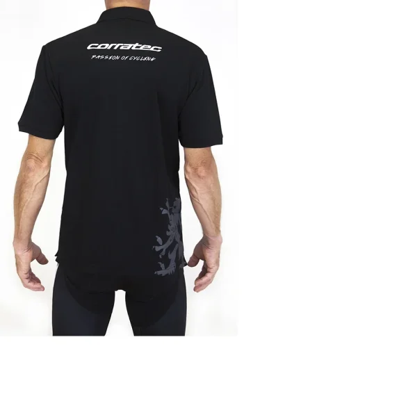 Polo Premion Lion CORRATEC Negro-Lion