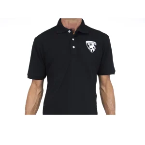 Polo Premion Lion CORRATEC Negro-Lion