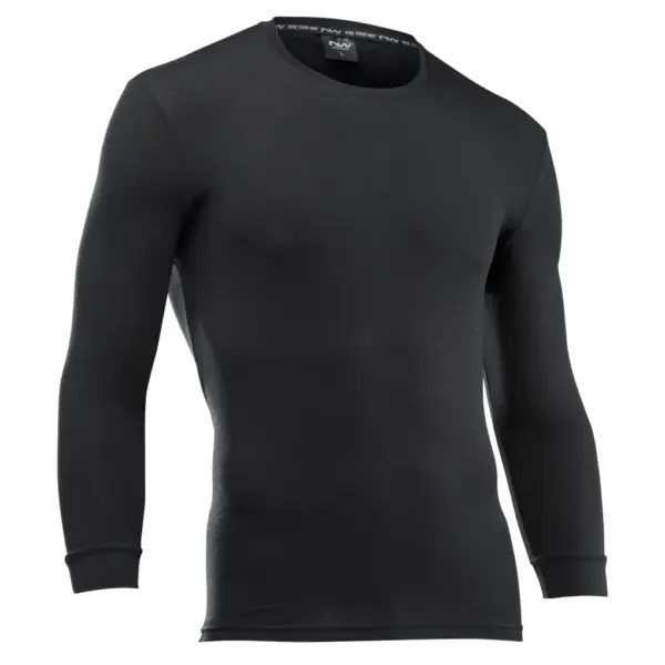 Camiseta Int. m/l Northwave SURFACE MERINO LS Negro