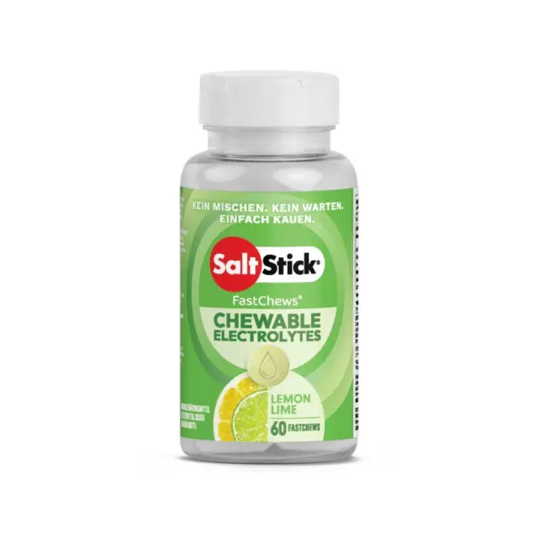 SaltStick Comprimidos masticables Sabor Lemon Lime 60 unidades