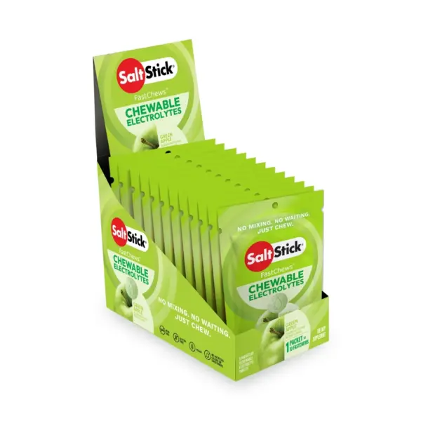Saltstick Comprimidos Masticables sabor Green Apple Caja 12 x 10u