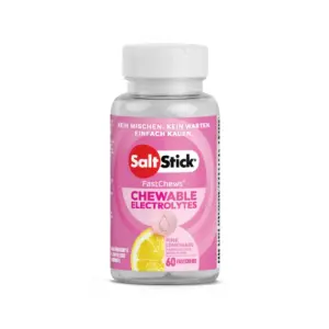 SaltStick Comprimidos Masticables Sabor Pink Lemon 60 unidades