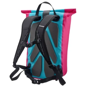 Mochila Urban Ortlieb VELOCITY LITE Cyber Mochila 23l. Azul-Rosa Fluo