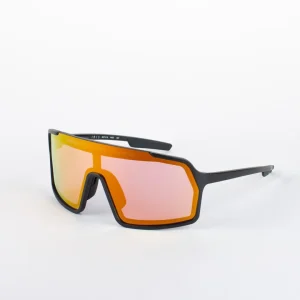 Gafas Deportivas Out Of Bot 3 Hybrid Negro Lente IRID Rojo