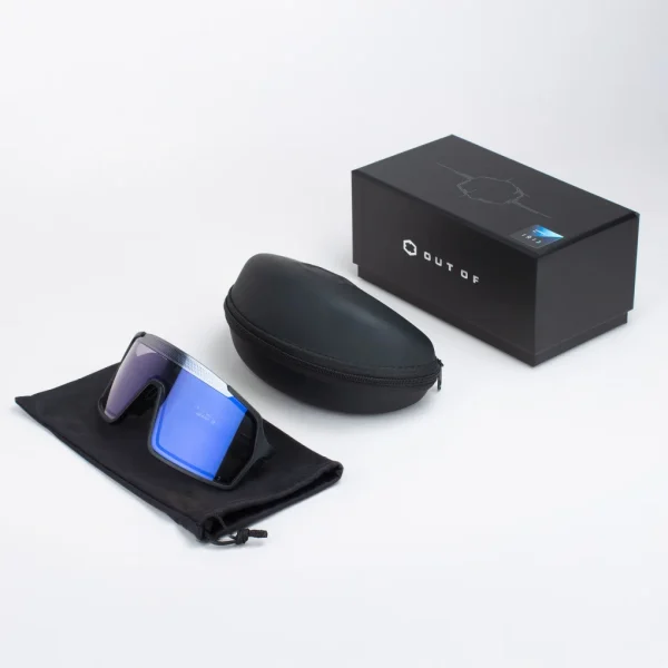 Gafas Deportivas Out Of Bot 3 Hybrid Negro Lente IRID X-10
