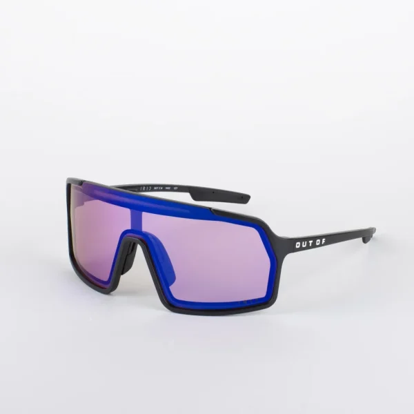 Gafas Deportivas Out Of Bot 3 Hybrid Blanco Lente IRID Azul