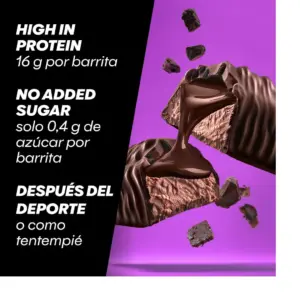 PowerBar Protein Soft Core Chocolate Negro 12u.