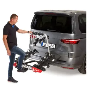 Portabicicletas Plegable Uebler i41 S para 4 Bicicletas 90º