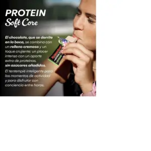 PowerBar Protein Soft Core Chocolate blanco y Avellanas 1u.