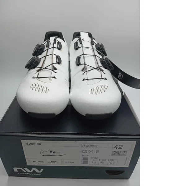 Zapatillas Northwave Revolution Blanco-Negro