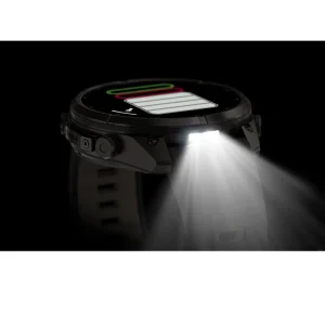Garmin Fenix 9 Pro – inReach, 47mm Amoled Titanio revesti. de DLC gris carbon correa silicona negro
