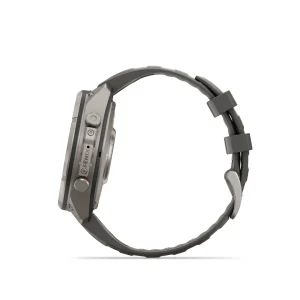 Fenix 9 Pro – inReach, Solar, 47mm Titanio correa silicona gris