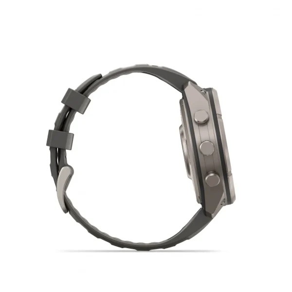 Fenix 9 Pro – inReach, Solar, 47mm Titanio correa silicona gris